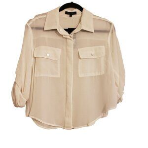 Coolwear button down top Size L NWT